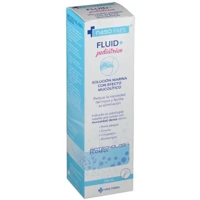 Faes Farma Naso Faes Fluid+ Pediatrico Agua de Mar Mucolitico 100 Ml