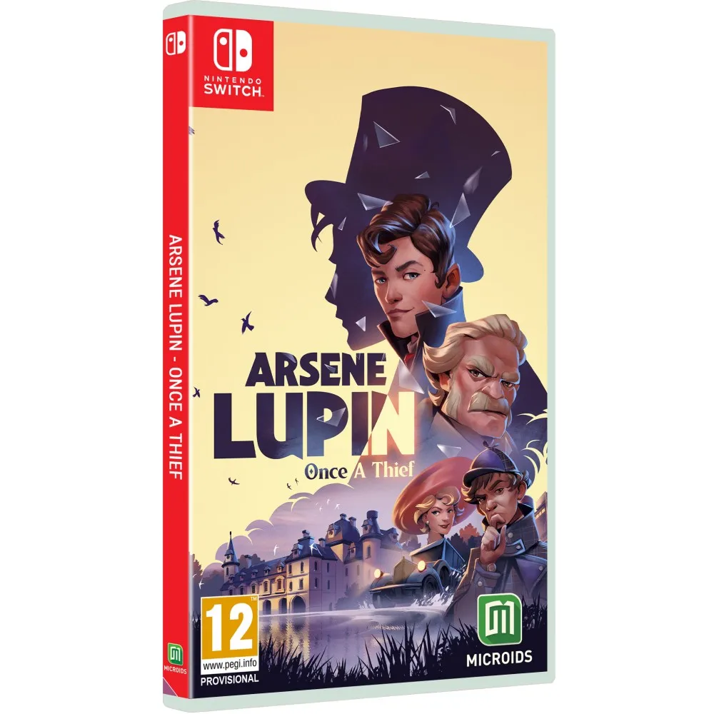 ARSENE LUPIN ONCE A THIEF SWITCH JUEGO FÍSICO PARA NINTENDO SWITCH VERSIÓN ESPAÑOLA GARANTÍA EUROPEA EU WARRANTY Nintendo