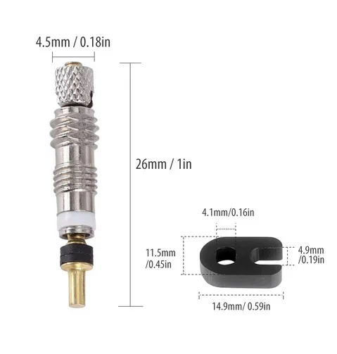 Obus LSTA tl replacement valve core lends removable bicycle