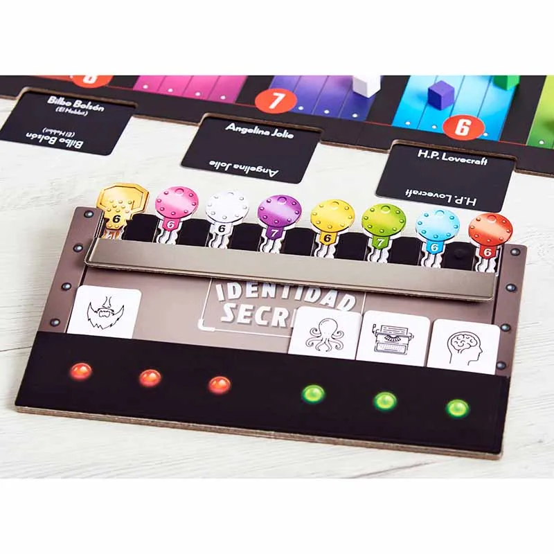 Secret Identity, Edited By Tranjis Games, Classic Family Board Game, Perfect for Multiple Players, Family Entertainment Set
