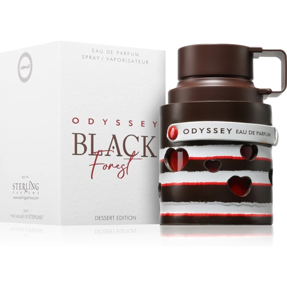 Odyssey Black Forest Armaf 100 ml, perfume árabe unisex amaderado, intenso, sofisticado y elegante