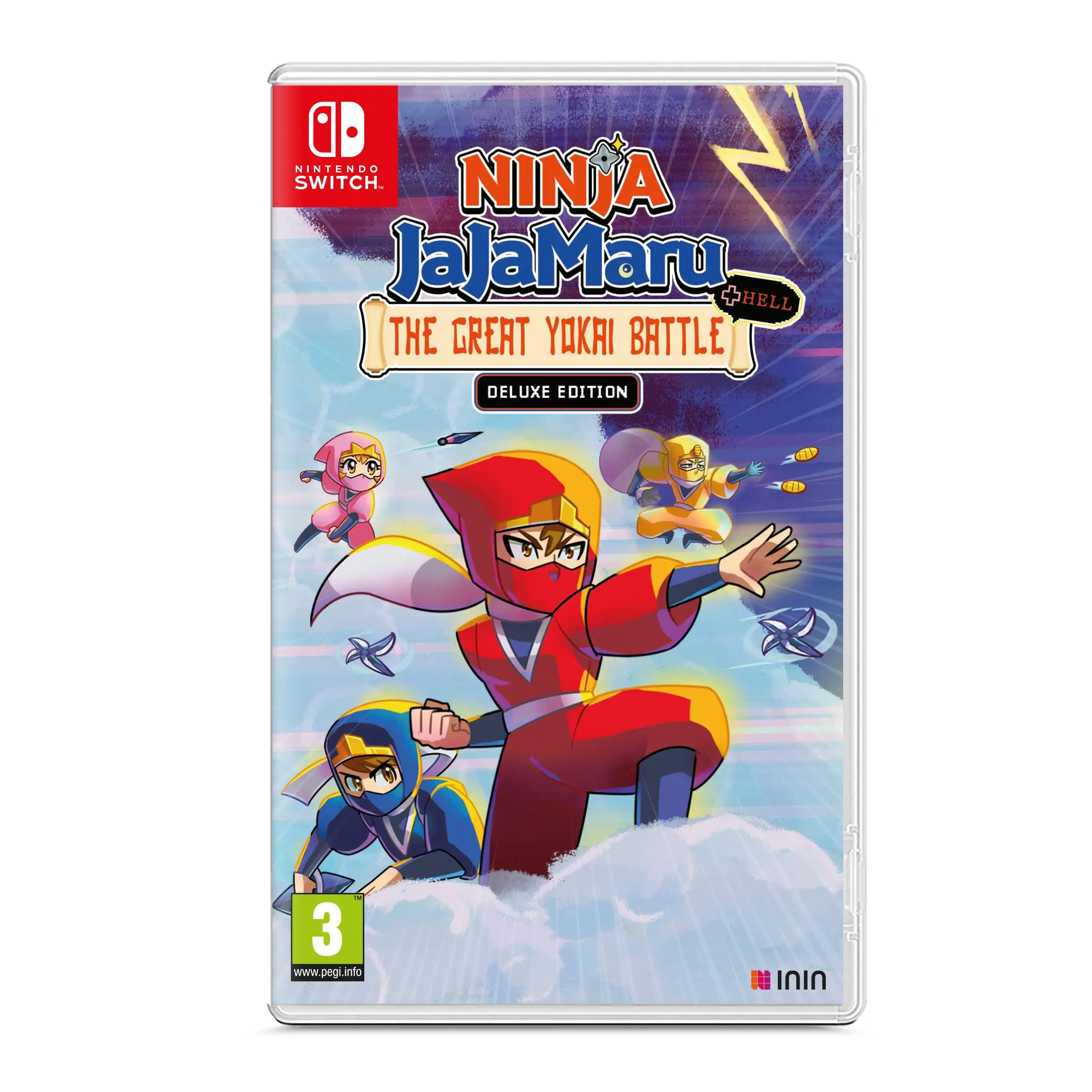Ninja JaJaMaru The Great Yokai Battle+Hell Deluxe Edition - Nintendo Switch - Nuevo precintado - PAL España