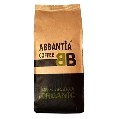 ABBANTIA Café  en grano orgánico 100% arábiga - 1 kg - ECO