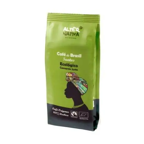 Coffee ground 100 Arabica Brazil Santos Eco 250g Alternativa3