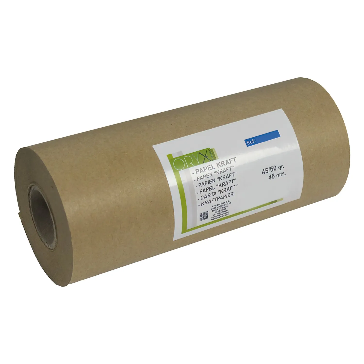 SANCO STORE - ORYX Papel Kraft 45 / 50 Gramos Rollo 15 cm. x 45 Metros