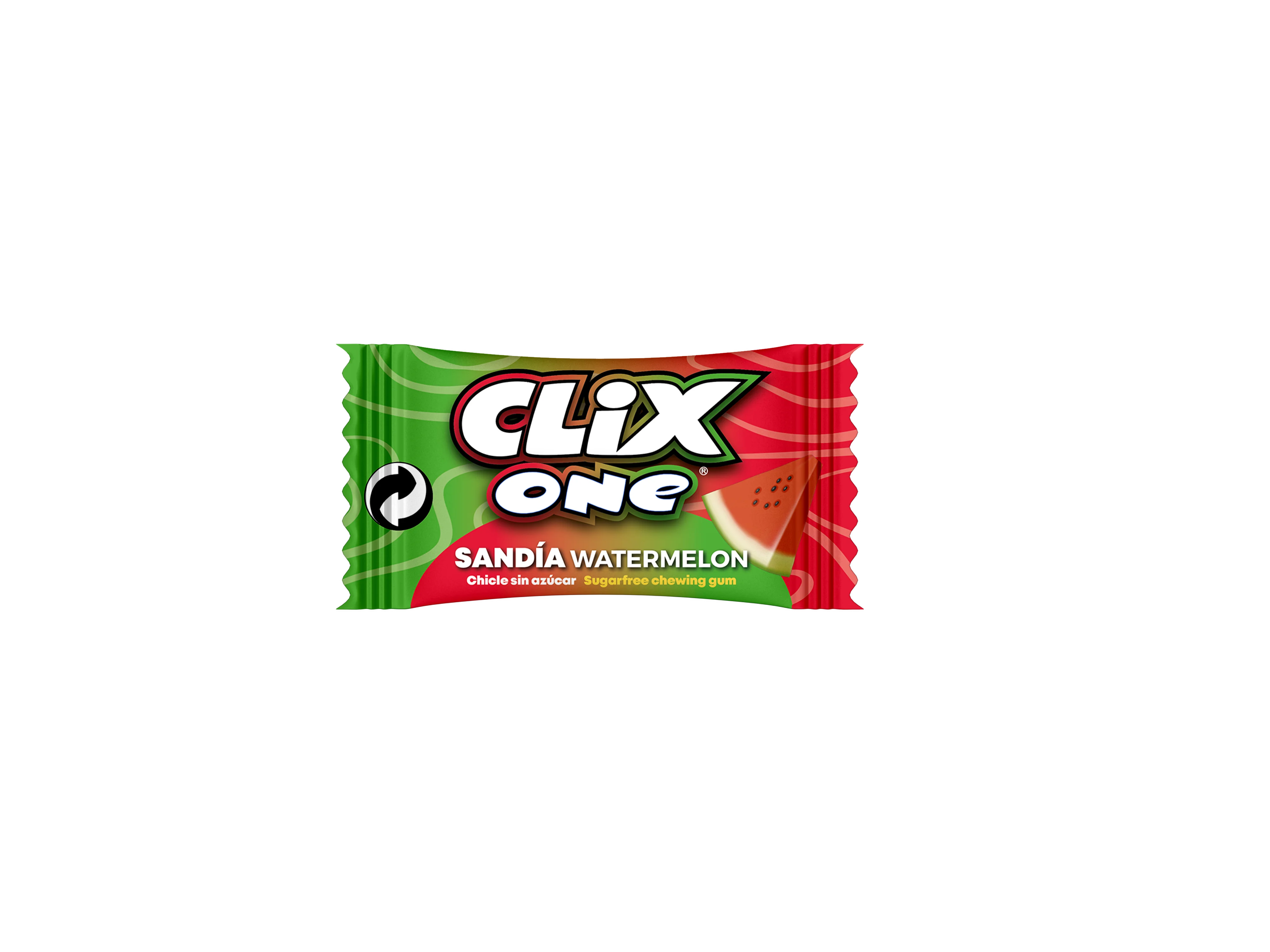 Clix one - assorted bag of gum - 300 units - irresistible flavors: strawberry, mint, watermelon and peppermint #5