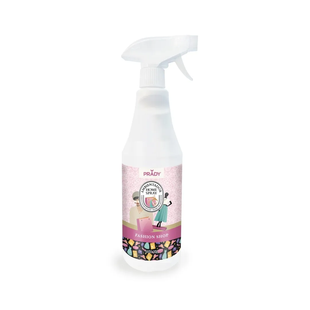 Ambientador Prady Home Spray 700 ml – Aroma Duradero para Casa, Oficina o Coche – Formato Ahorro – Fragancia para Interiores y Estancias Amplias
