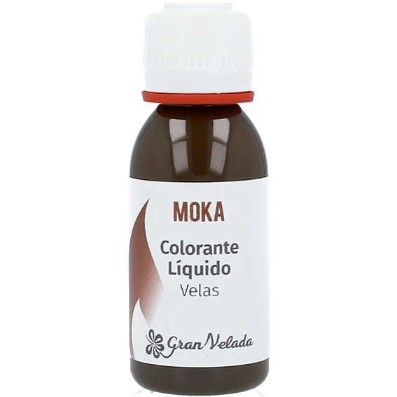 Colorante Líquido Velas Moka en Tonos Marrón Chocolate | Fácil y Práctico de Usar | Alta Concentración | Ideal para Crear Velas de Aspecto Profesional