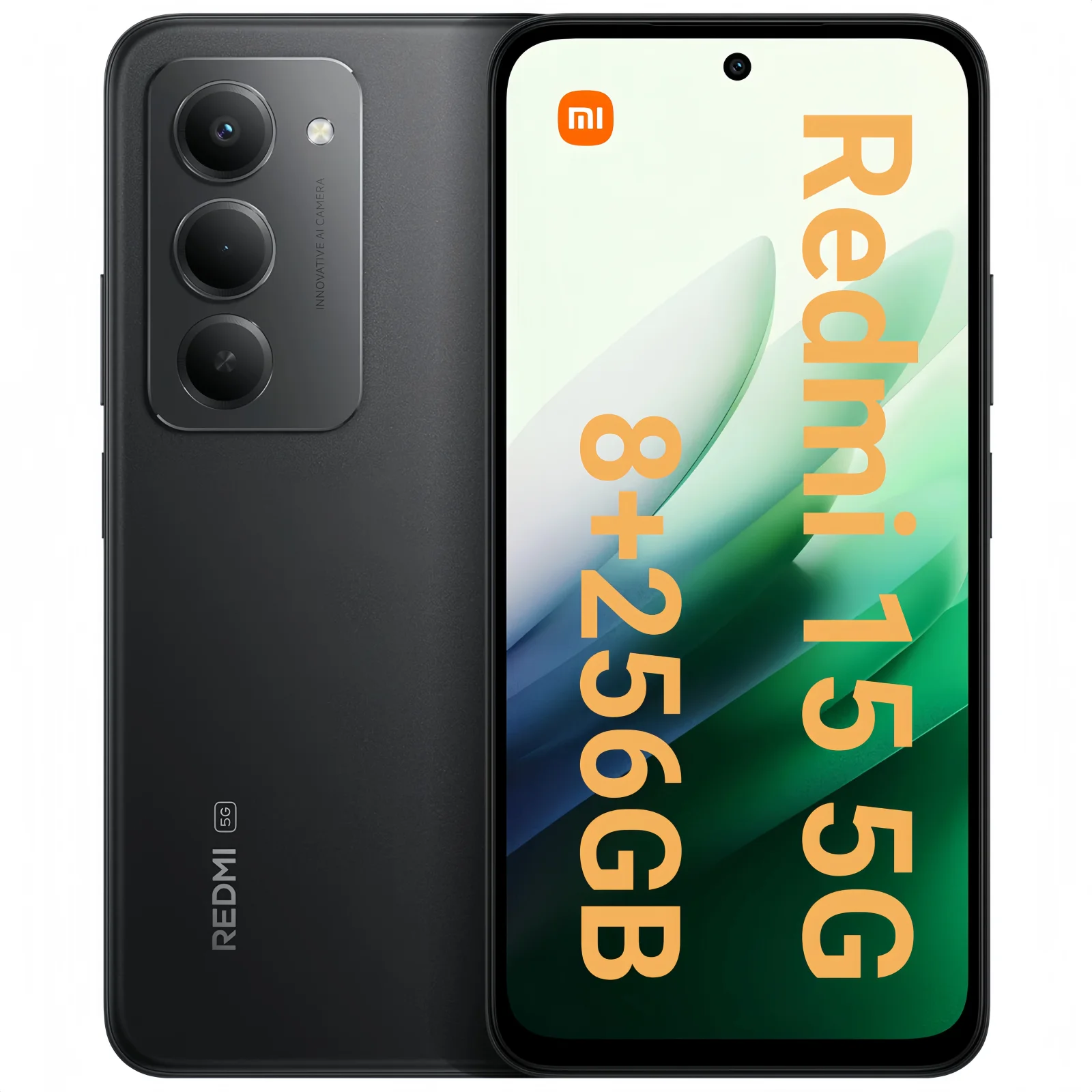 Xiaomi Redmi 15 5G Móvil 8+256GB Negro - Pantalla 6.9" 144Hz, 7000mAh, Cámara 50MP, Snapdragon 6s Gen 3, IP64, Carga 33W
