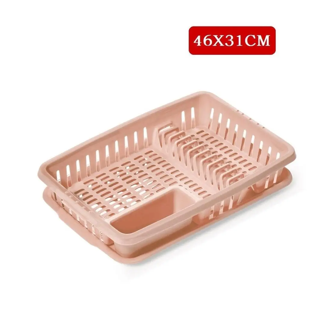 Venezia Plasticforte 46X31X8cm Three Colors Choosed Moo beige Turquoise Plastic Dish Dish Kitchen Household Cleaning Price Quality plasticforte