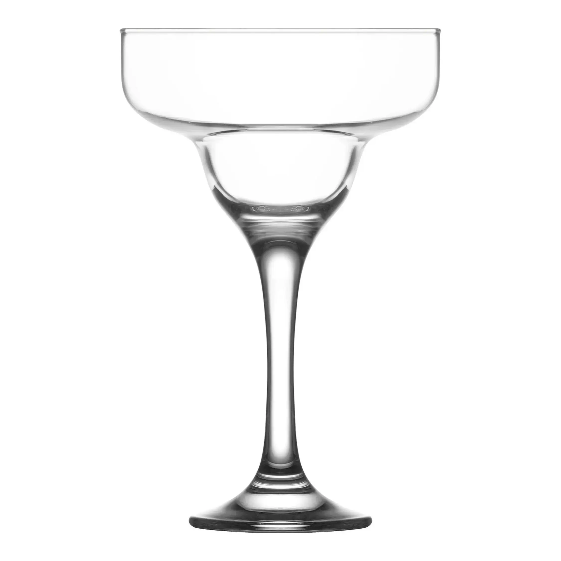 LAV - Set de 6 Copas Margarita 300cc Colección Misket - Cristal Resistente, Ideal para Fiestas y Celebraciones