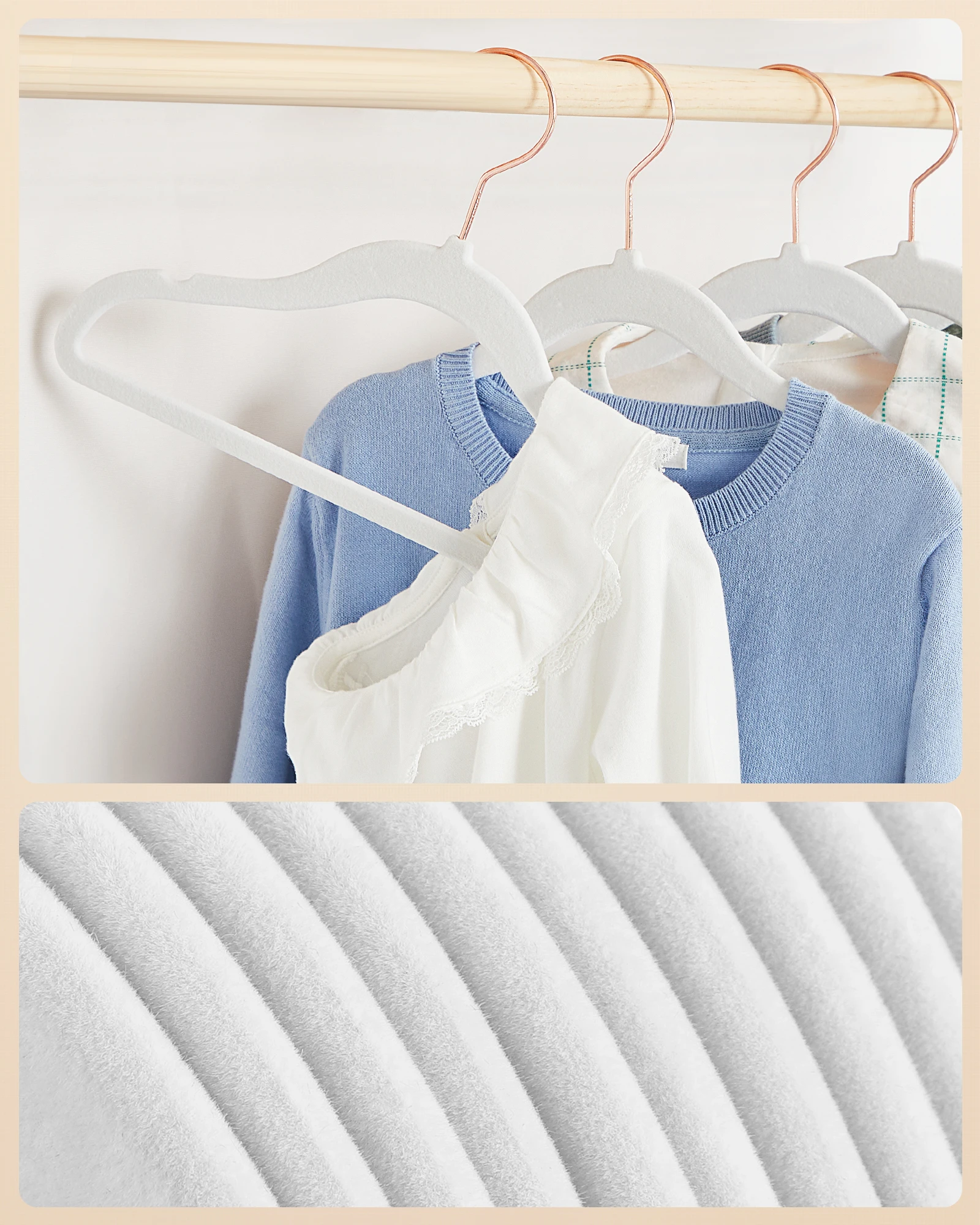 10/20/50 stuks baby fluwelen h - Baby Clothing Cupboard recensie en prijs