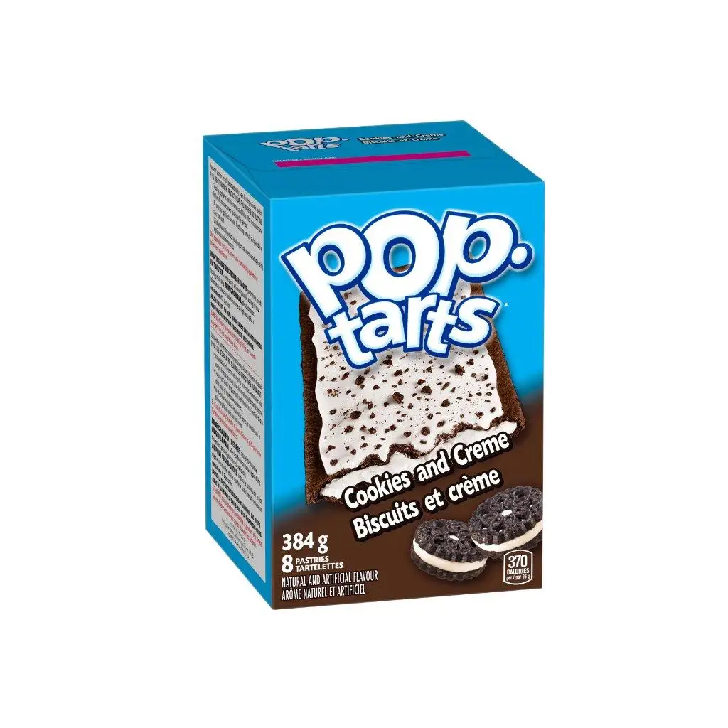 Pop Tarts Oreo8 Pastries 384 g - Cookies and Creme