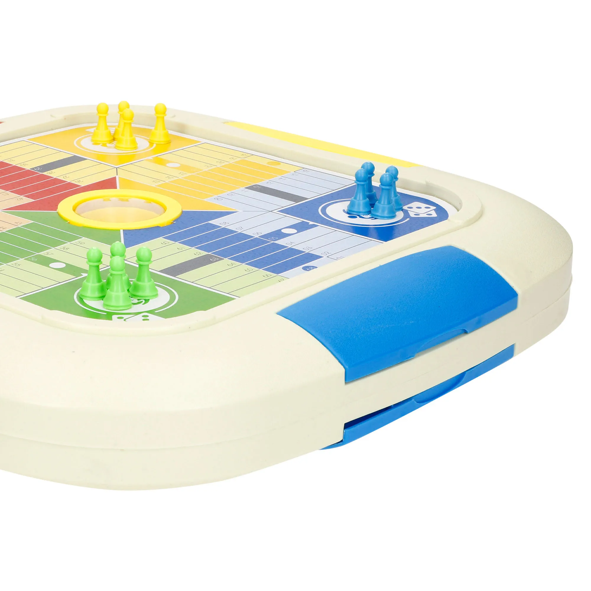 Colorbaby - Set of 3 Classic Board Games, including Parchís, Oca, and Electronic Bingo, perfect for 2 or more players, compact with storage compartments, educational fun for children aged 5 and up, ideal for family entertainment. #6