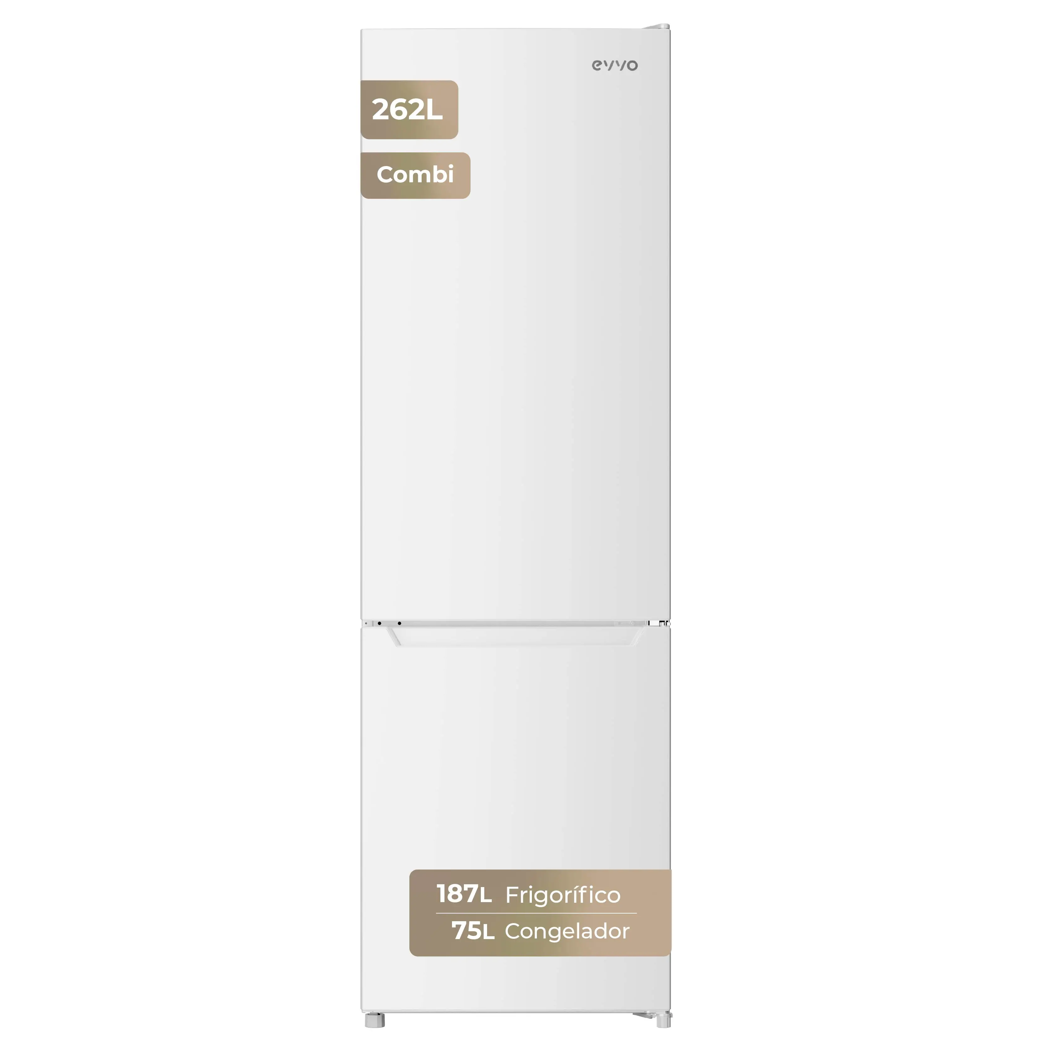 Frigorífico Combi EVVO F51 262L 187L