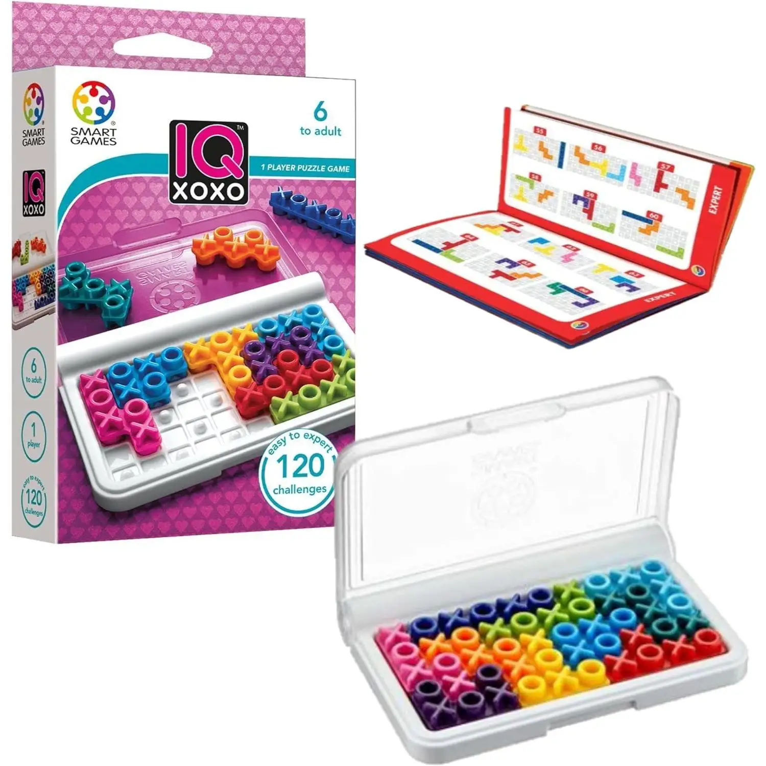 Juego de Mesa Puzzle IQ Xoxo Ludilo - Desarrolla Habilidades Cognitivas