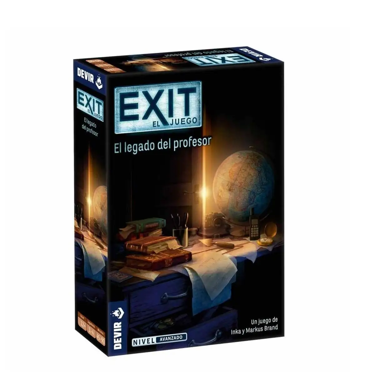 Exit El legado del profesor Devir Juego de Mesa de 1 a 4 Jugadores Escape Game