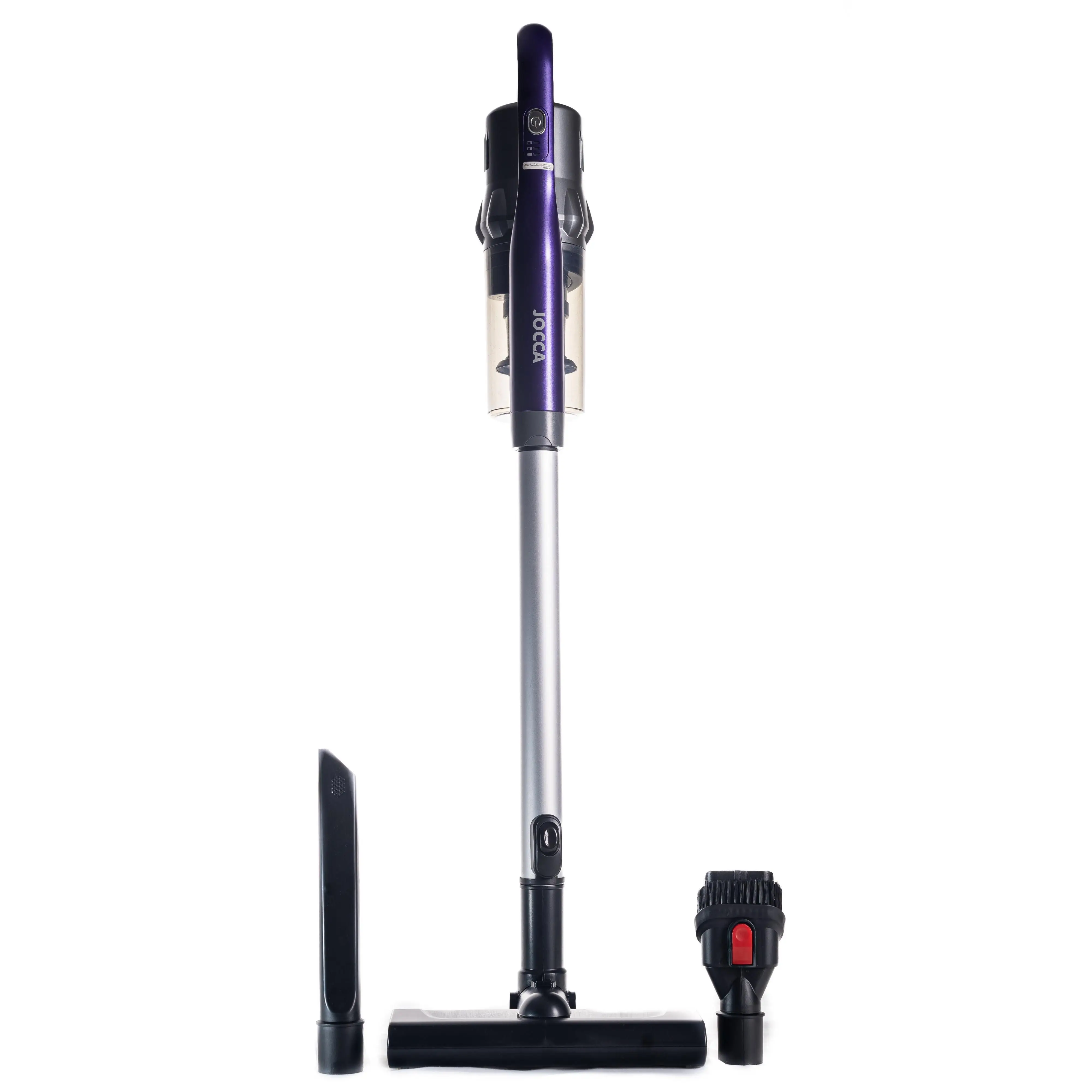 Jocca Handheld High Suction Power Cordless Vacuum Cleaner HEPA Filter Multistage Filtration System Brush motor 2 Speed 150W Power