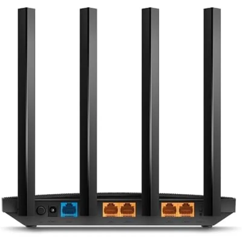 Tp-link archer c6u wireless router gigabit ethernet dual band (2.4 ghz / 5 ghz) black