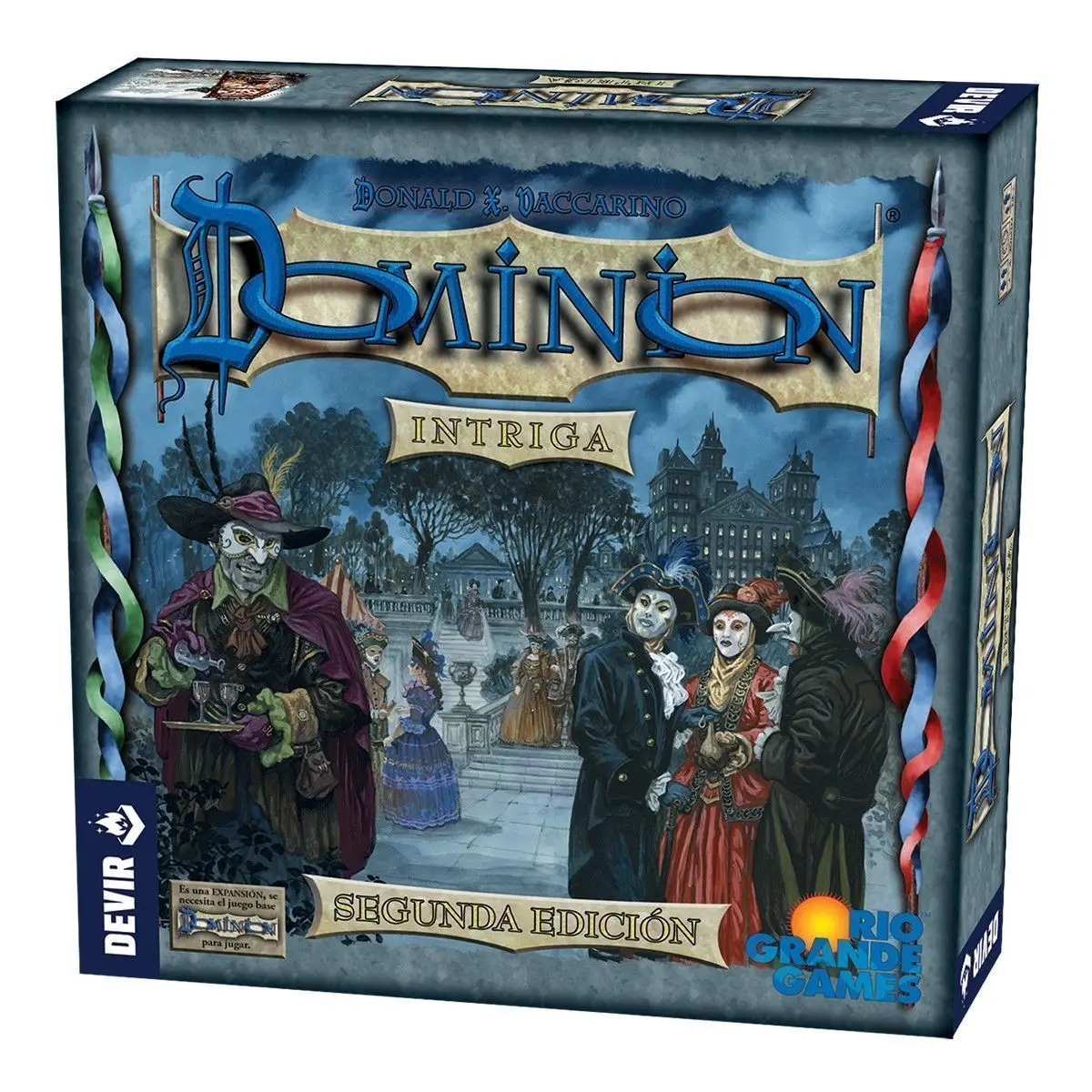 Dominion intrigue-board game in Spanish