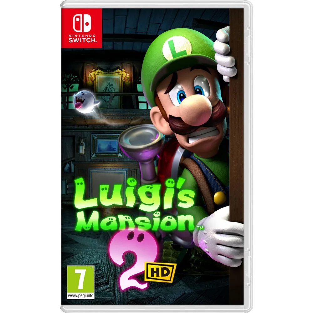 LUIGI'S MANSION 2 SWITCH JUEGO FÍSICO PARA NINTENDO SWITCH VERSIÓN ESPAÑOLA GARANTÍA EUROPEA SPANISH VERSION     VERSIÓN ESPAÑOLA GARANTÍA EU
