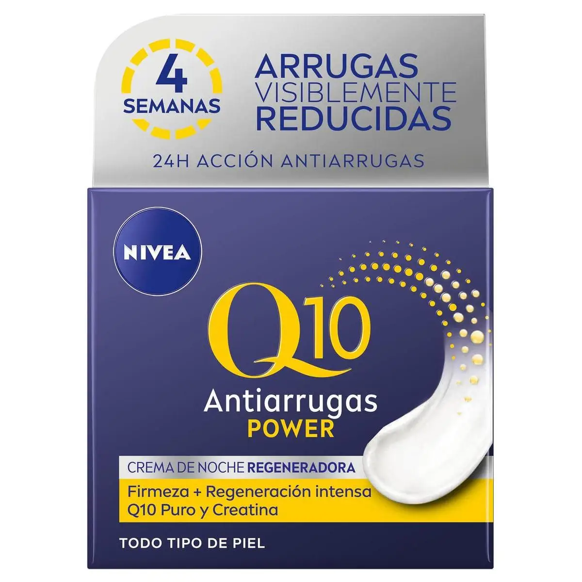 NIVEA Q10 Power Crema de Noche Antiarrugas y Firmeza 50ml