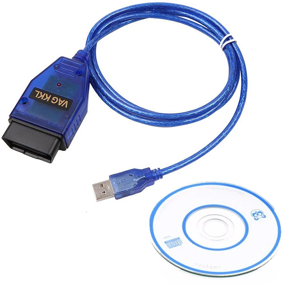 Multi-brand diagnostic Cable group vag com obd2 USB Car cable diagnostic scan scan professional software