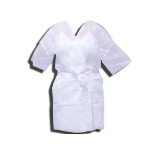 By Doribell Paquete de 10 Kimonos Desechables TST Blancos (primera Calidad) - Equipamiento de Belleza
