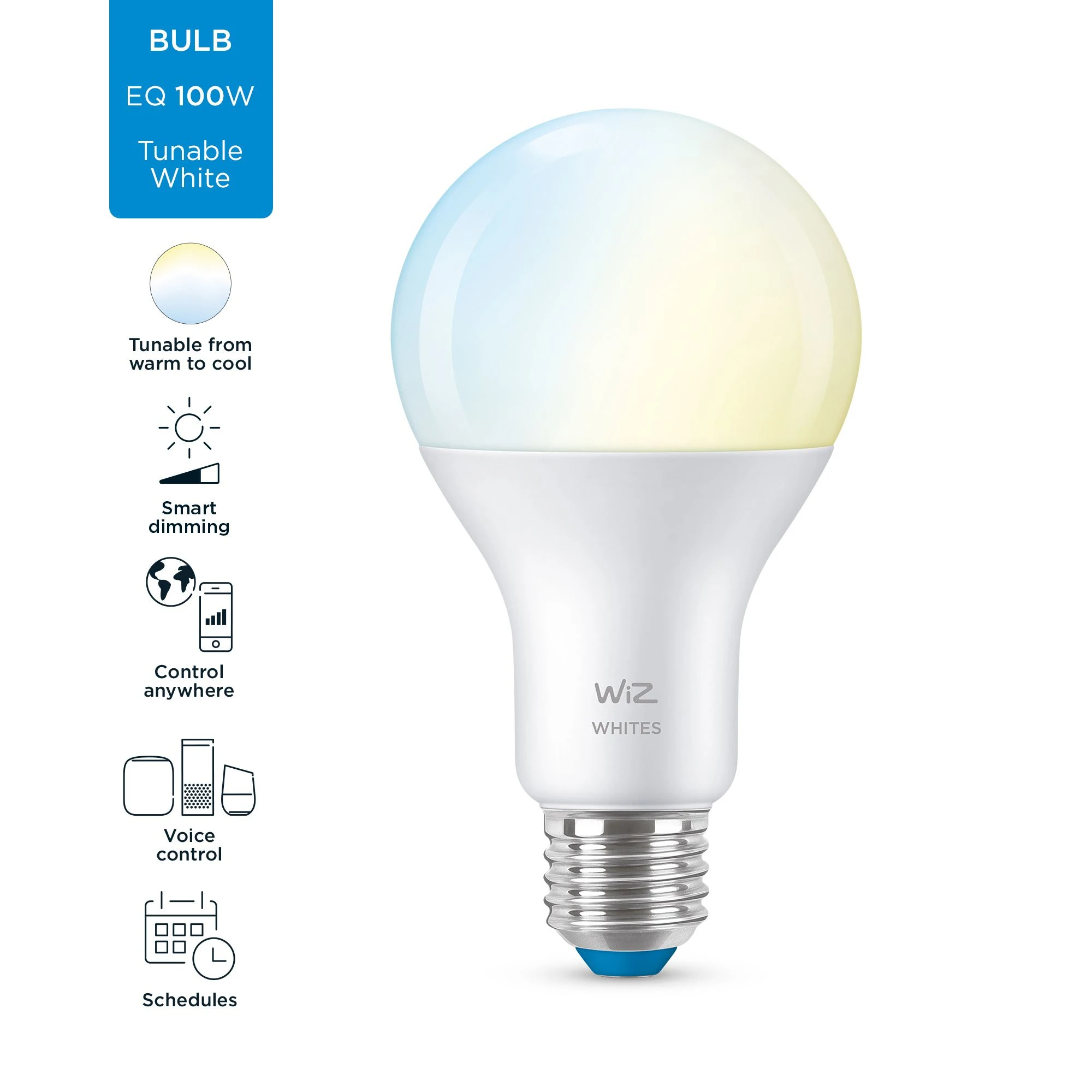 WiZ smart bulb White Wi-Fi 13 W