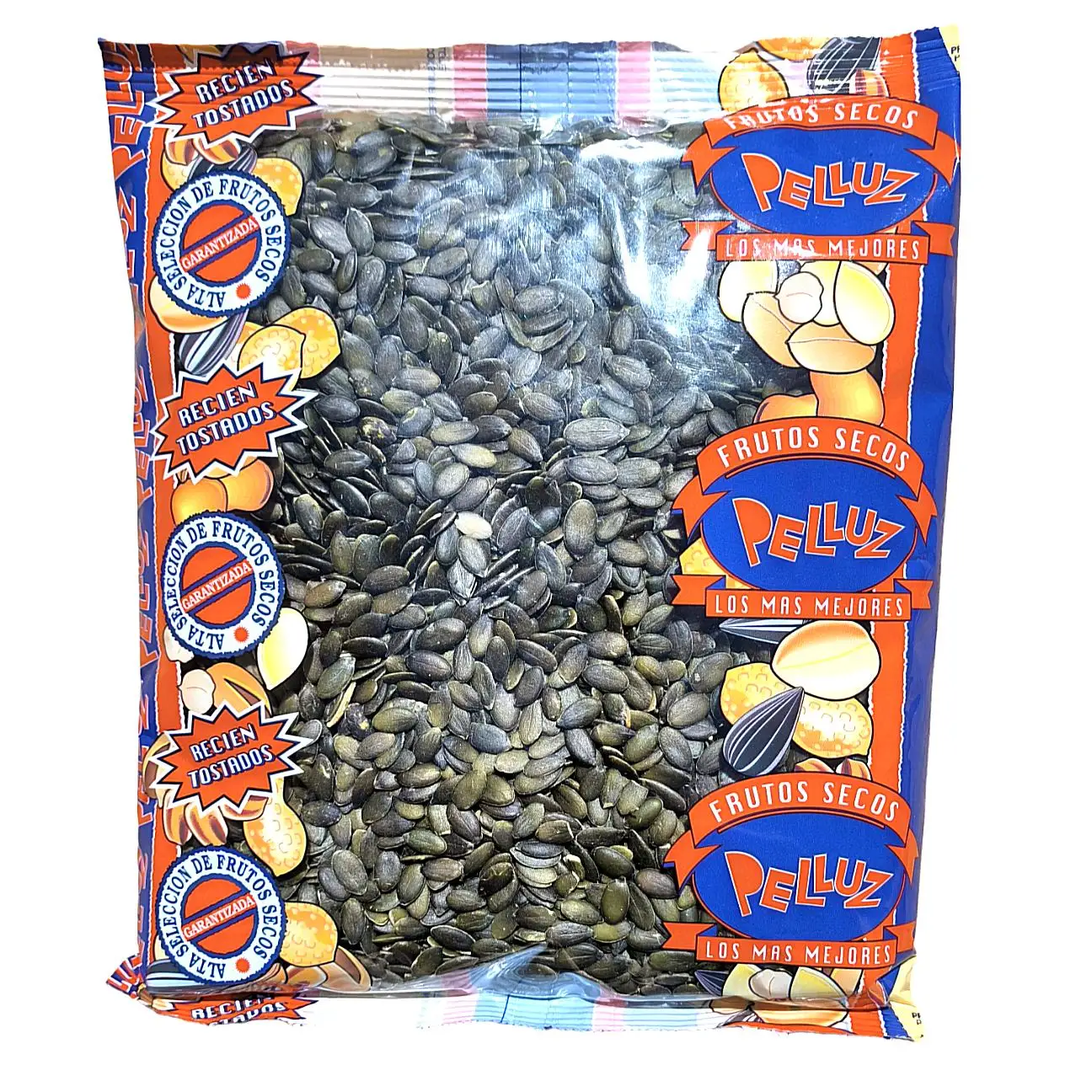 Pipas de Calabaza Peladas 1 Kg - semillas calabaza naturales sin sal - pelluz
