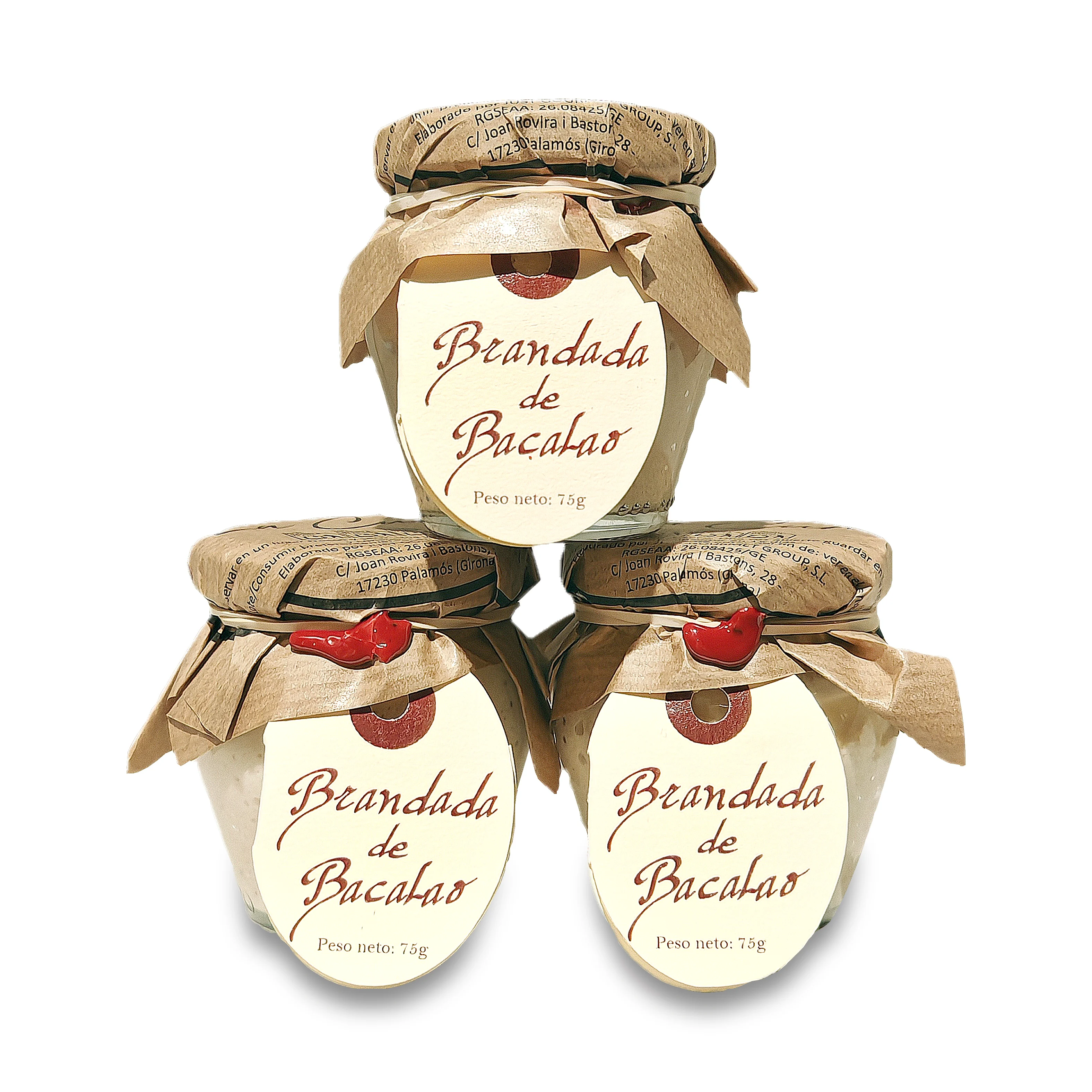 Brandada de Bacalao de La cuna (Pack de 3 unidades)