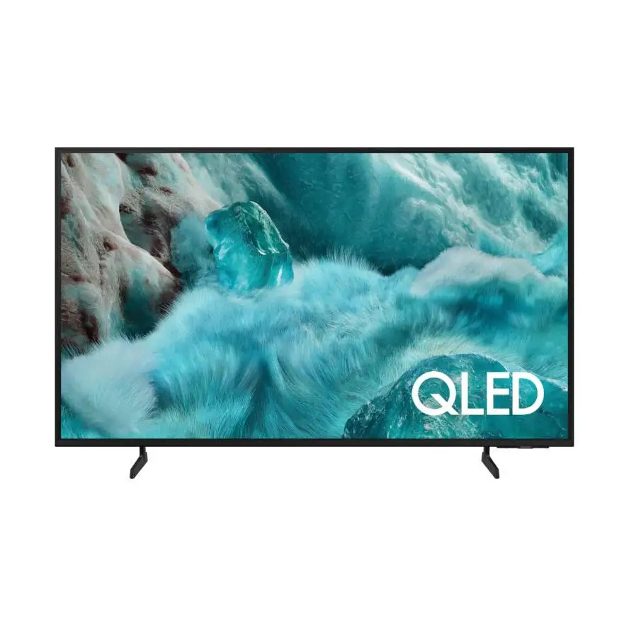 Samsung 43" QLED Q7F2 4K Smart TV (2025) offers stunning visuals with Quantum HDR 10+, AI-powered image enhancement, and Tizen™ One UI, perfect for gamers with low-latency features and seamless connectivity options including Wi-Fi and Bluetooth.