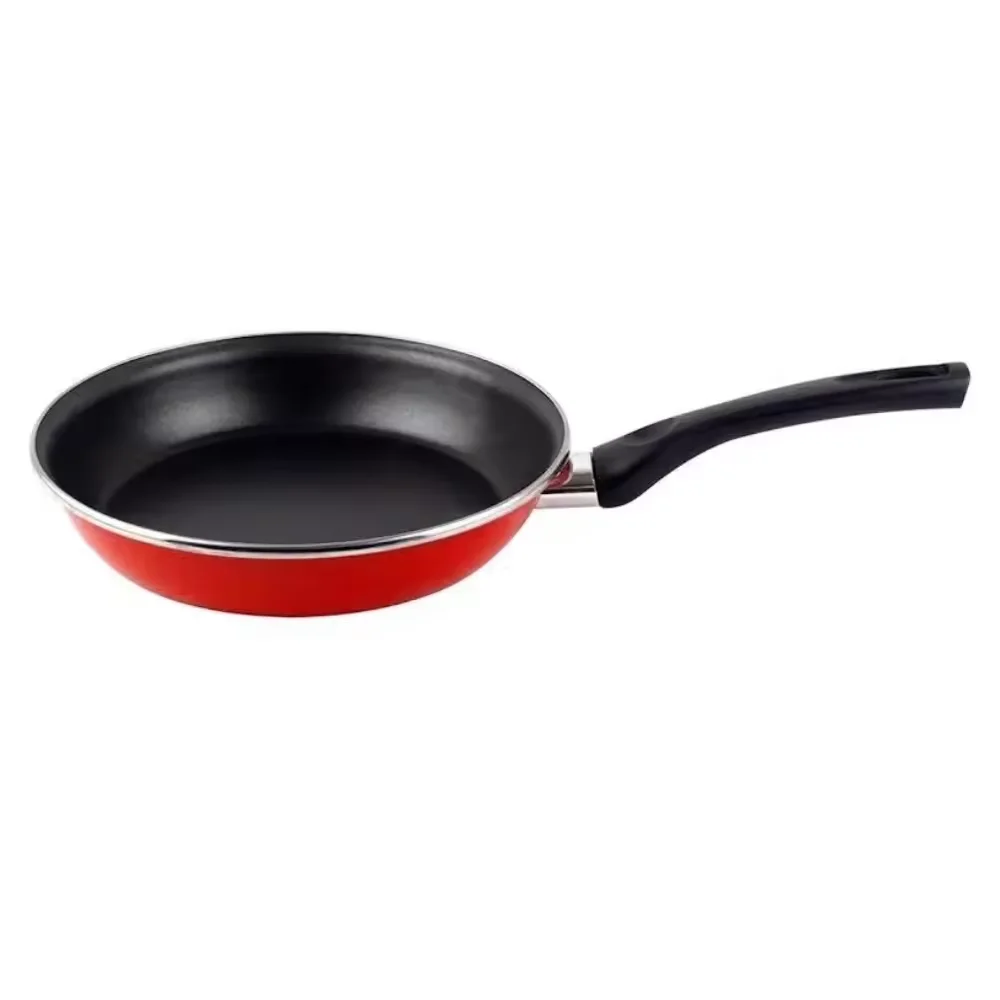 18 ,20, 22,24,26, 28,30 and 32 cm non-stick pan megafese vitrified steel in red, Compatible with induction and dishwasher. Different sizes to choose from. Shipping from Spain