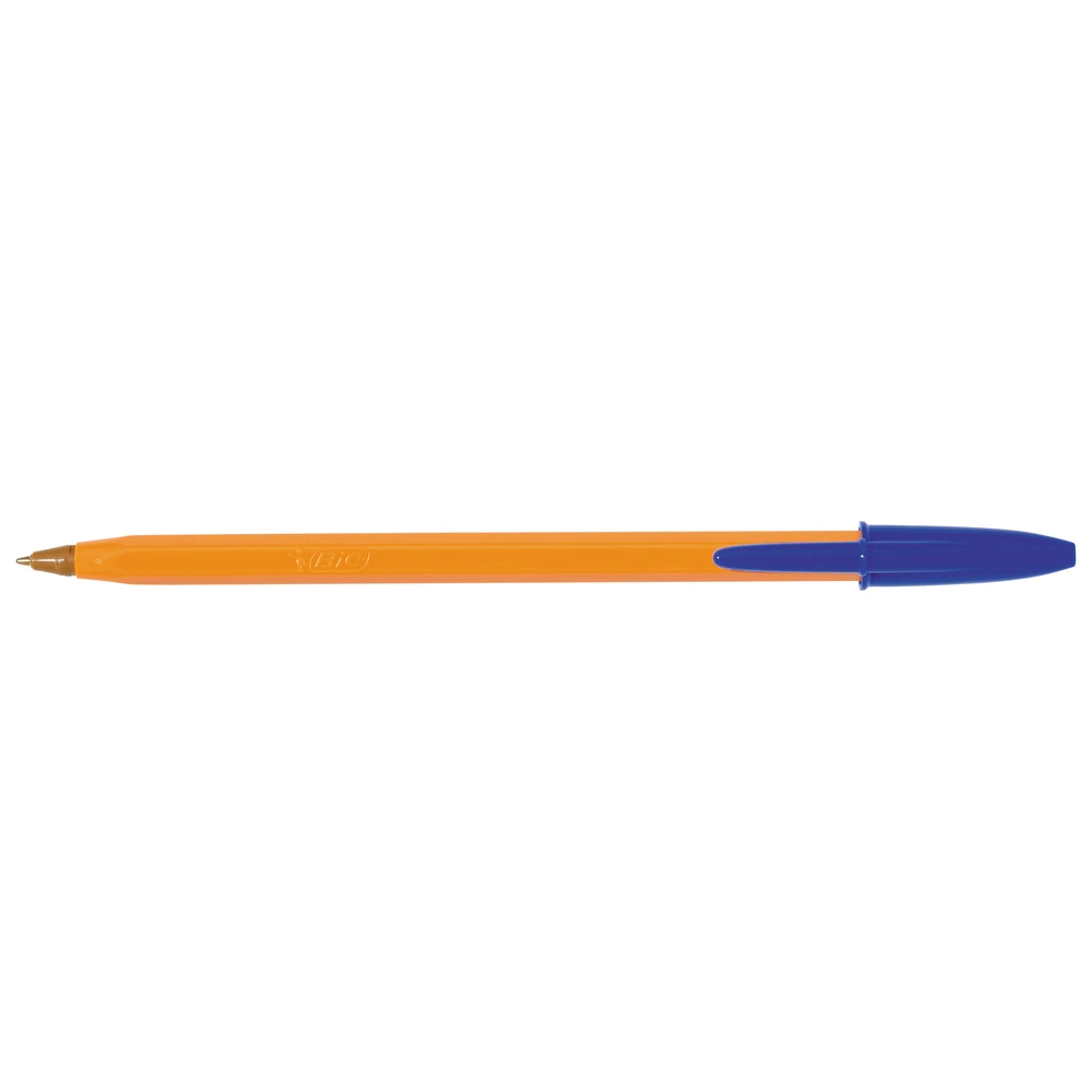 Bic orange original fine ballpoint pen 0.8mm blue (box of 20 units)