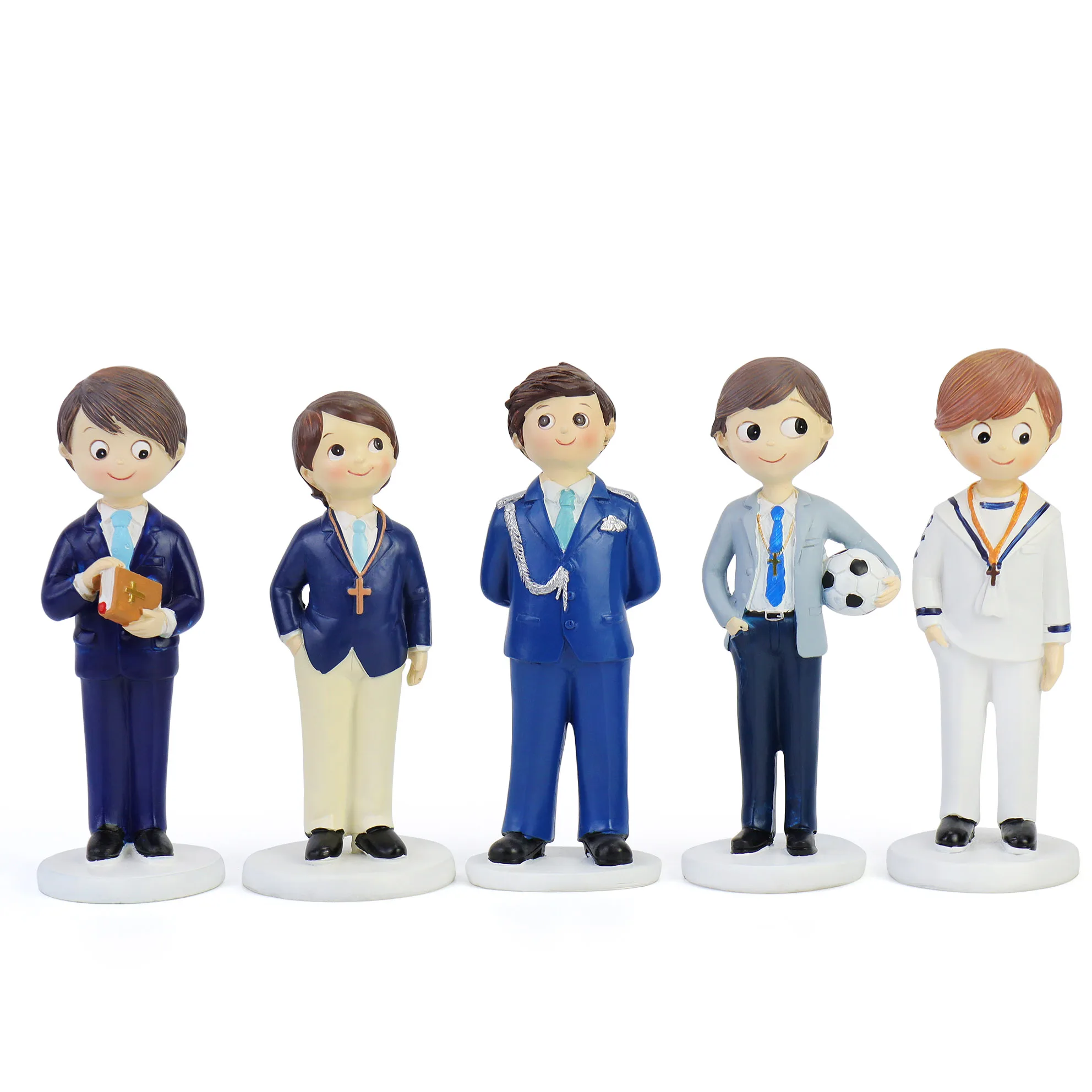 Figuras de tarta para comunión de niño, figura marinero para pastel, recuerdos originales y decorativos de mi primera comunión, detalles prácticos y bonitos para celebraciones y fiestas, artículos funcionales y elegantes para invitados, Regalantes.com