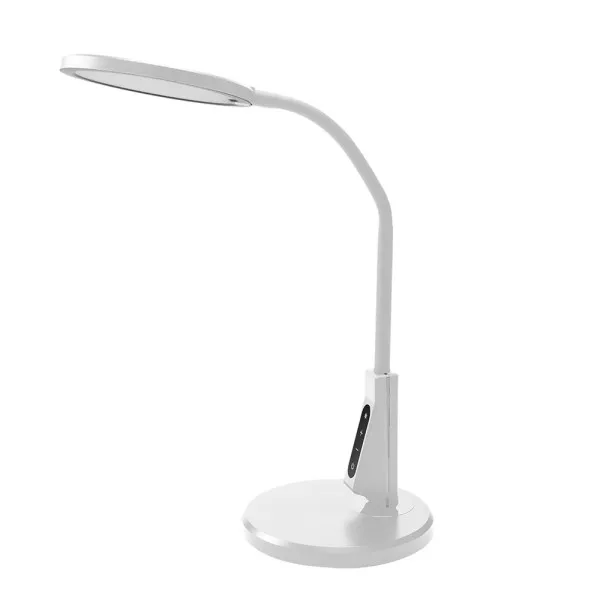 FABRILAMP Flexo Pandeo 7w 3000-4500-6000k Blanco 595lm Usb Táctil,memoria,regulable 62x17,5x17,5cm