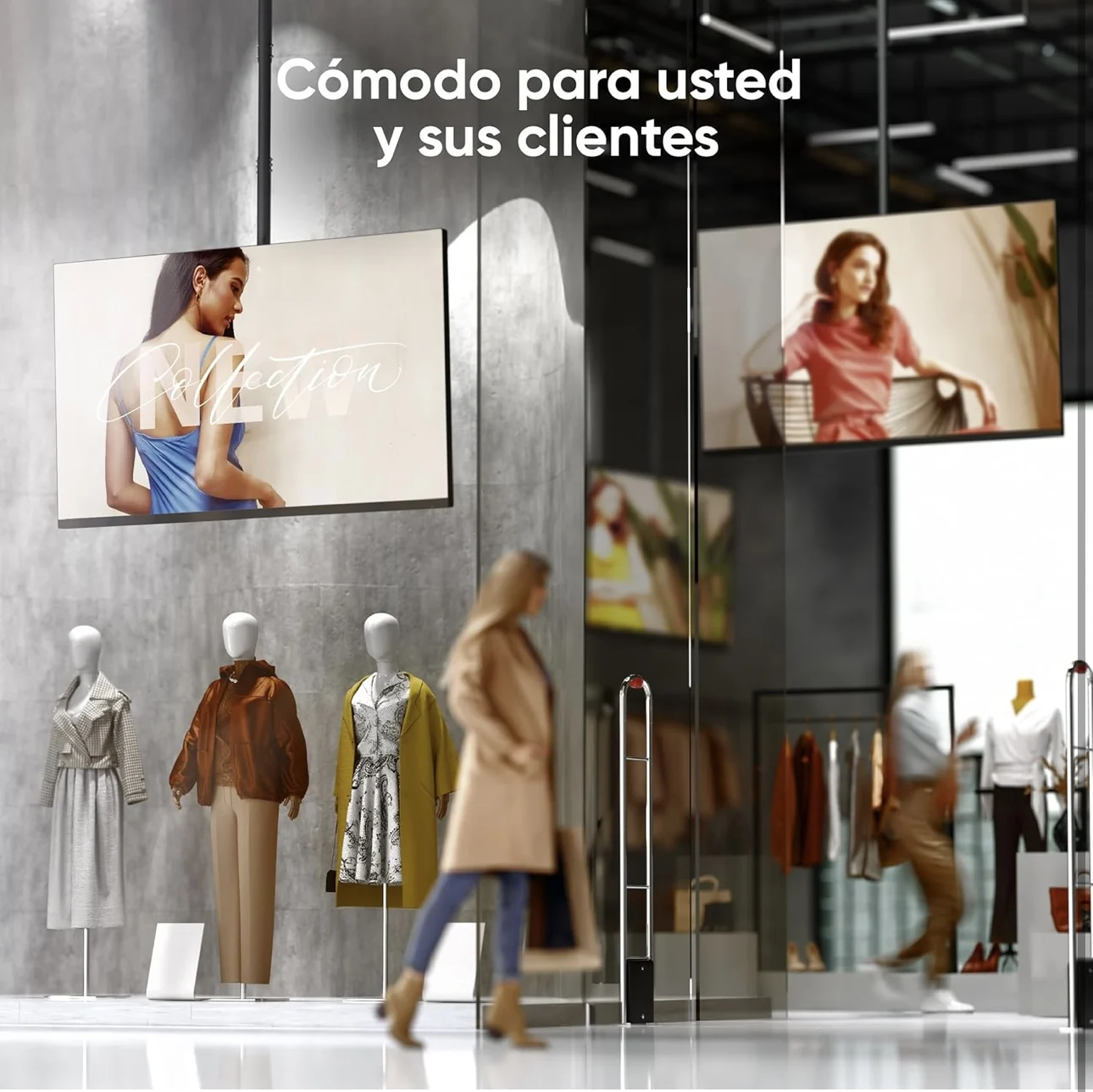 Universal ceiling mount for 32'' to 75'' tv with height and tilt adjustment