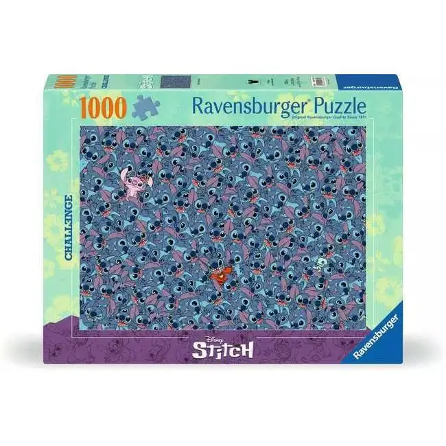Ravensburger Ravensburger Puzzle 1000 Piezas Disney Stitch Challenge 01265