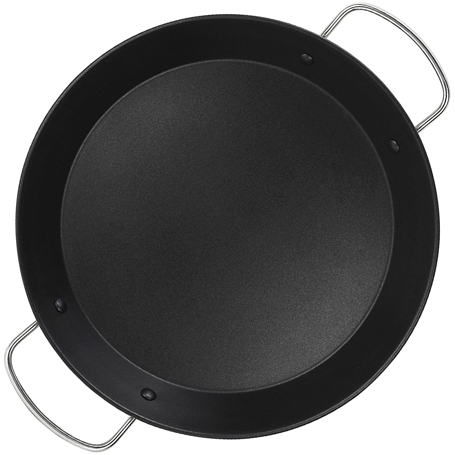 Alza Basic - Paellera Valenciana, Acero Inoxidable 18/10, Todo Tipo de Cocinas, Inducción y Horno, Antiadherente Multicapa Libre de PFOA