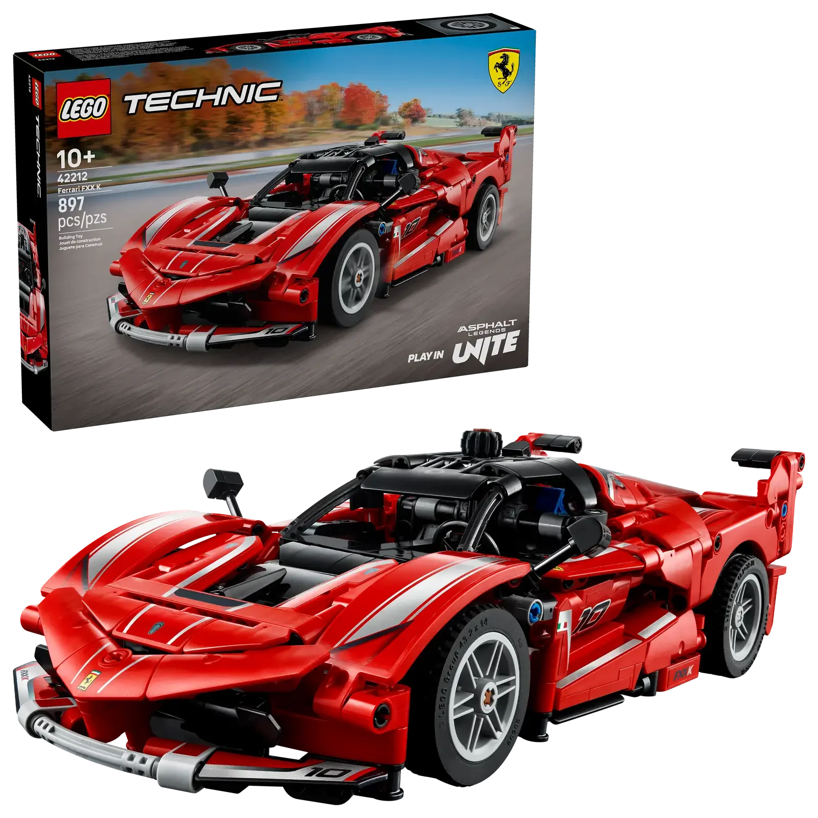 LEGO LEGO Technic Ferrari FXX K (42212) – Maqueta 897 Piezas