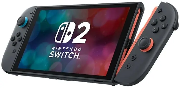 Nintendo Switch 2 Console with Mario Kart World EU - 256GB, 4K support, Joy-Con 2 controllers, HDR, and 120 fps gaming experience, perfect for Nintendo Switch games and accessories.