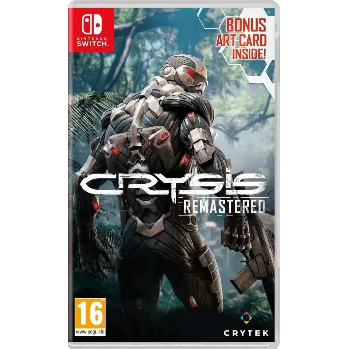 Juego Crysis Remasterizado Para Nintendo Switch PAL EU - Nuevo Original Precintado