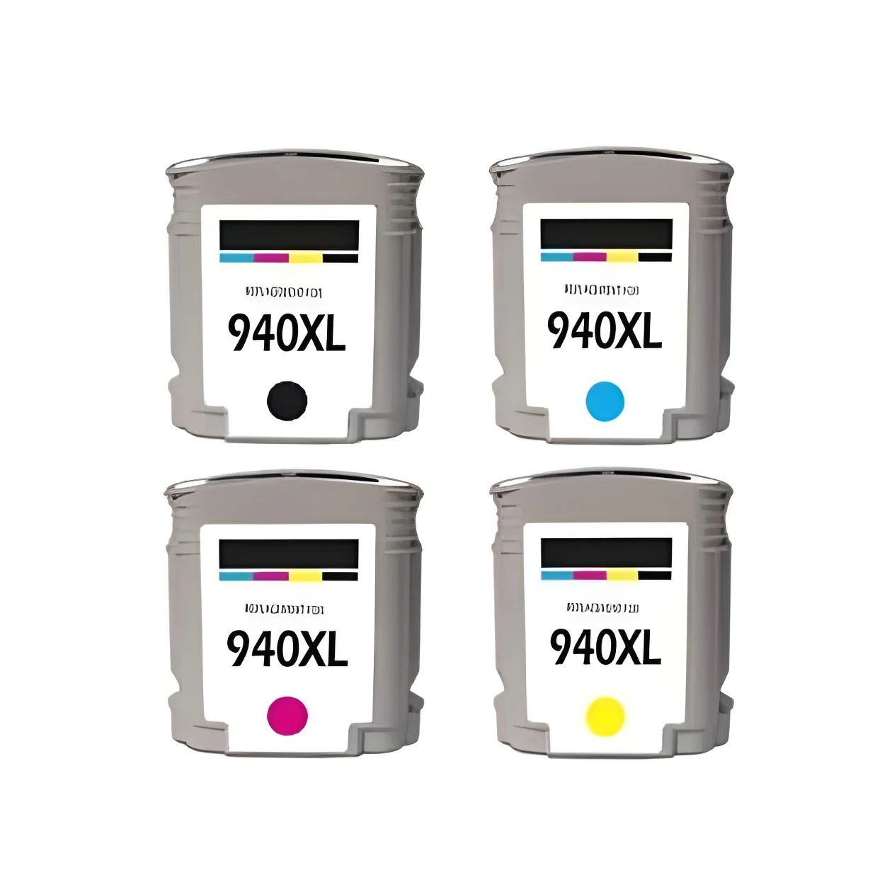 HP 940XL 4 tintas para Officejet Pro 8000 8500 8500A Plus Wireless compatibles