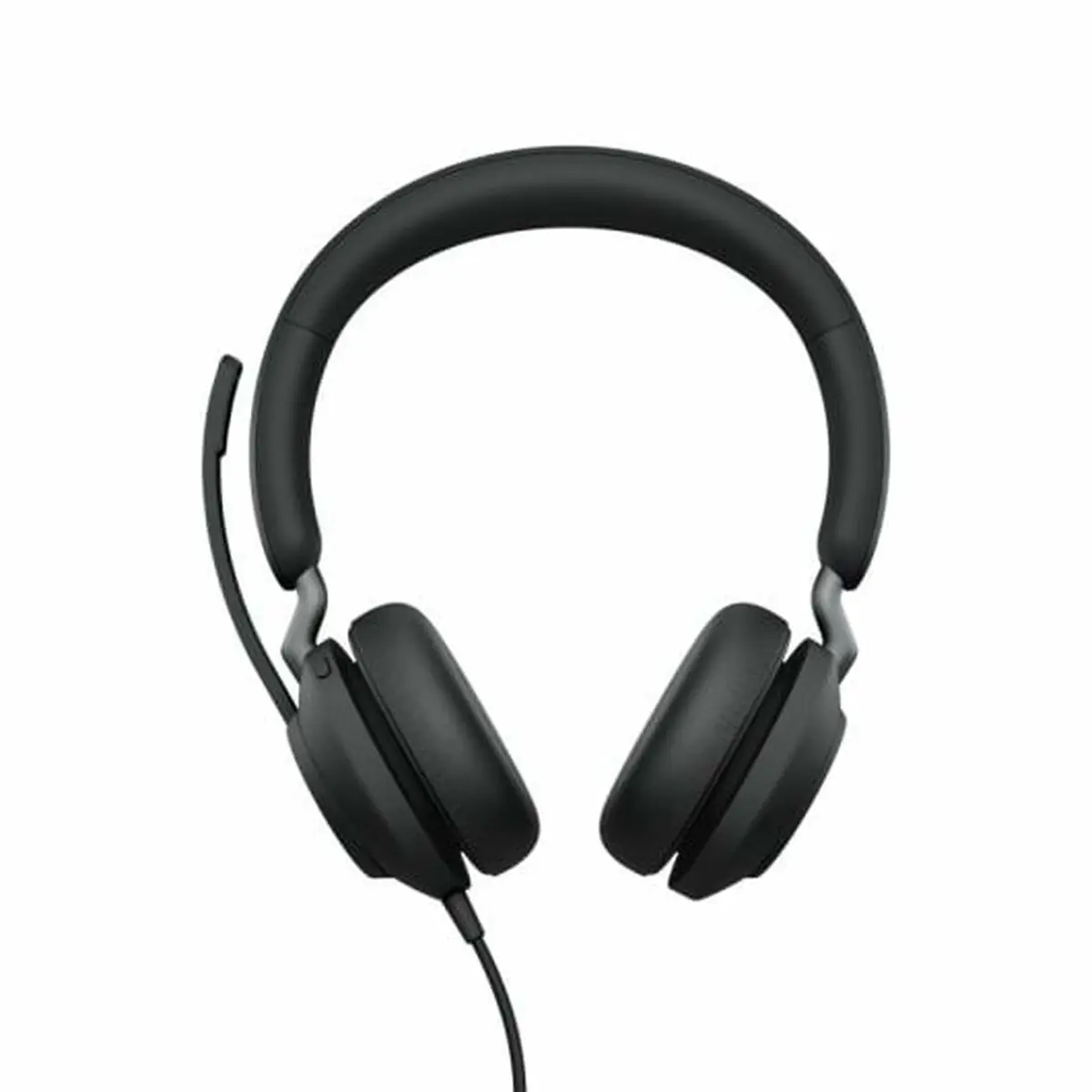 Jabra EVOLVE2 40 black headphones with microphone