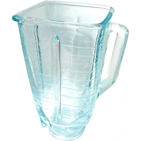 Jarra Vidrio Cuadrada  Compatible Batidora Oster OBL168X Sin tapa