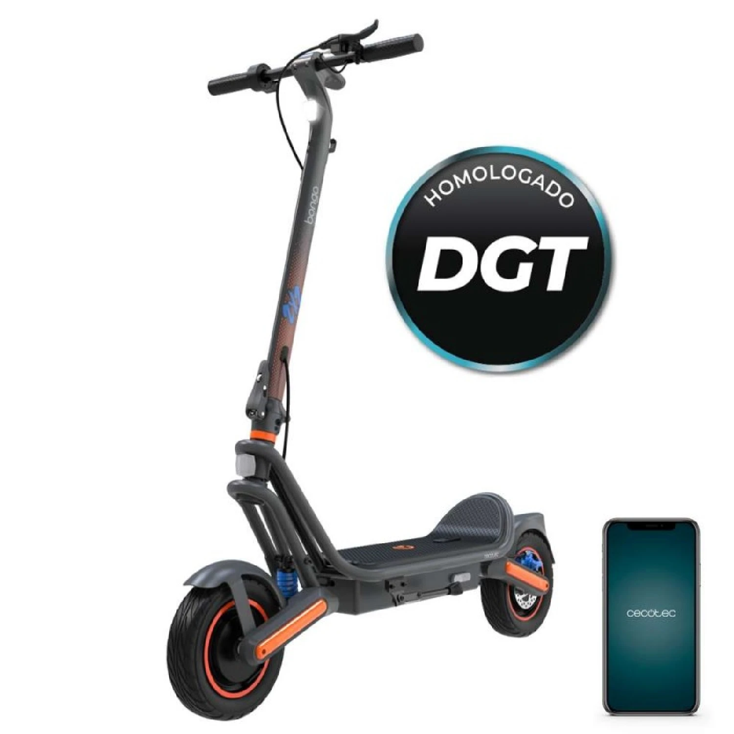 Patinete Eléctrico Cecotec Bongo GS75 2x2 XXL Connected