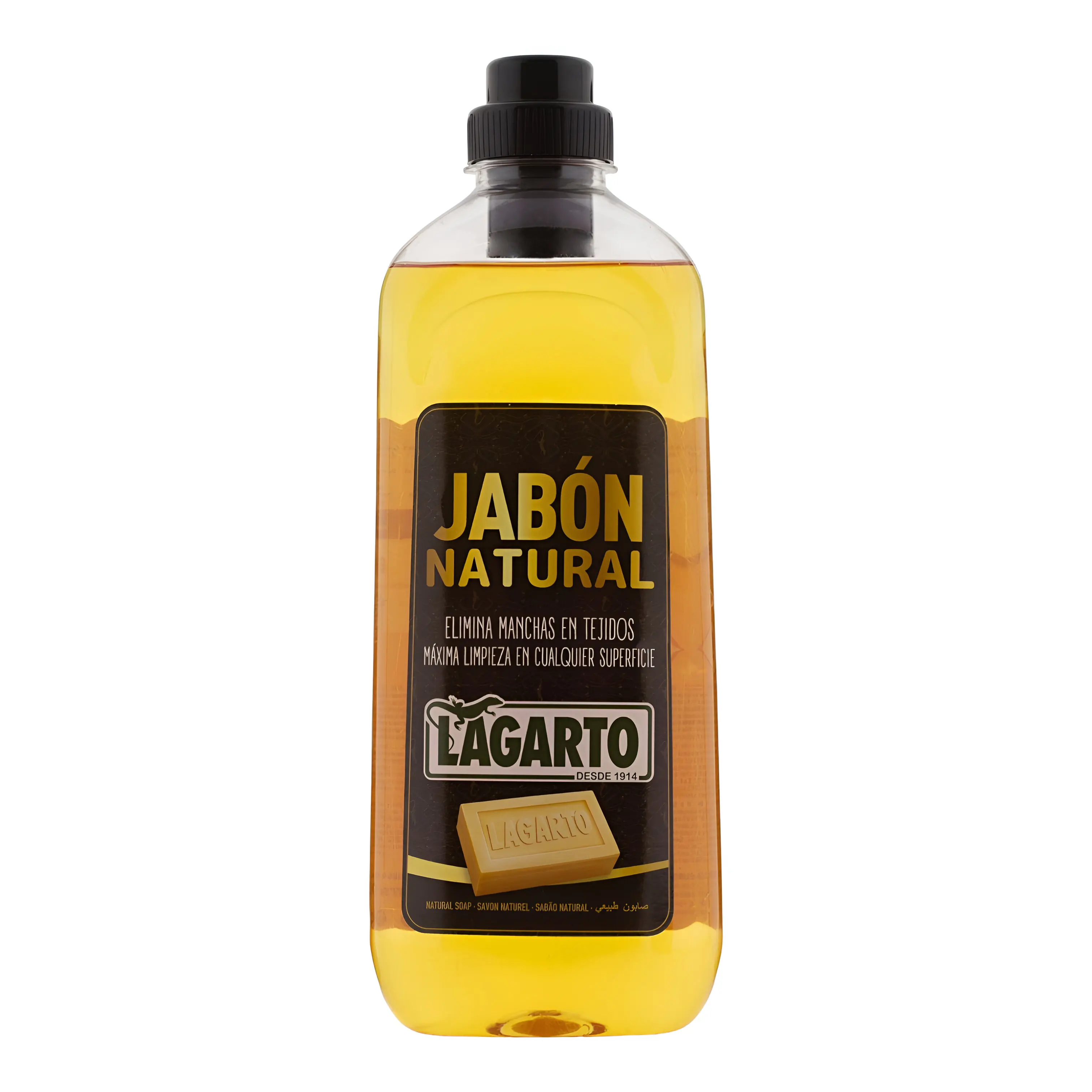 Jabón Natural Lagarto 1000 ml   Jabón Natural Elimina Manchas En tejidos Máxima Limpieza Lagarto Jabón Lagarto Natural para Tejidos 1000 ml Jabón  Liquido Natural
