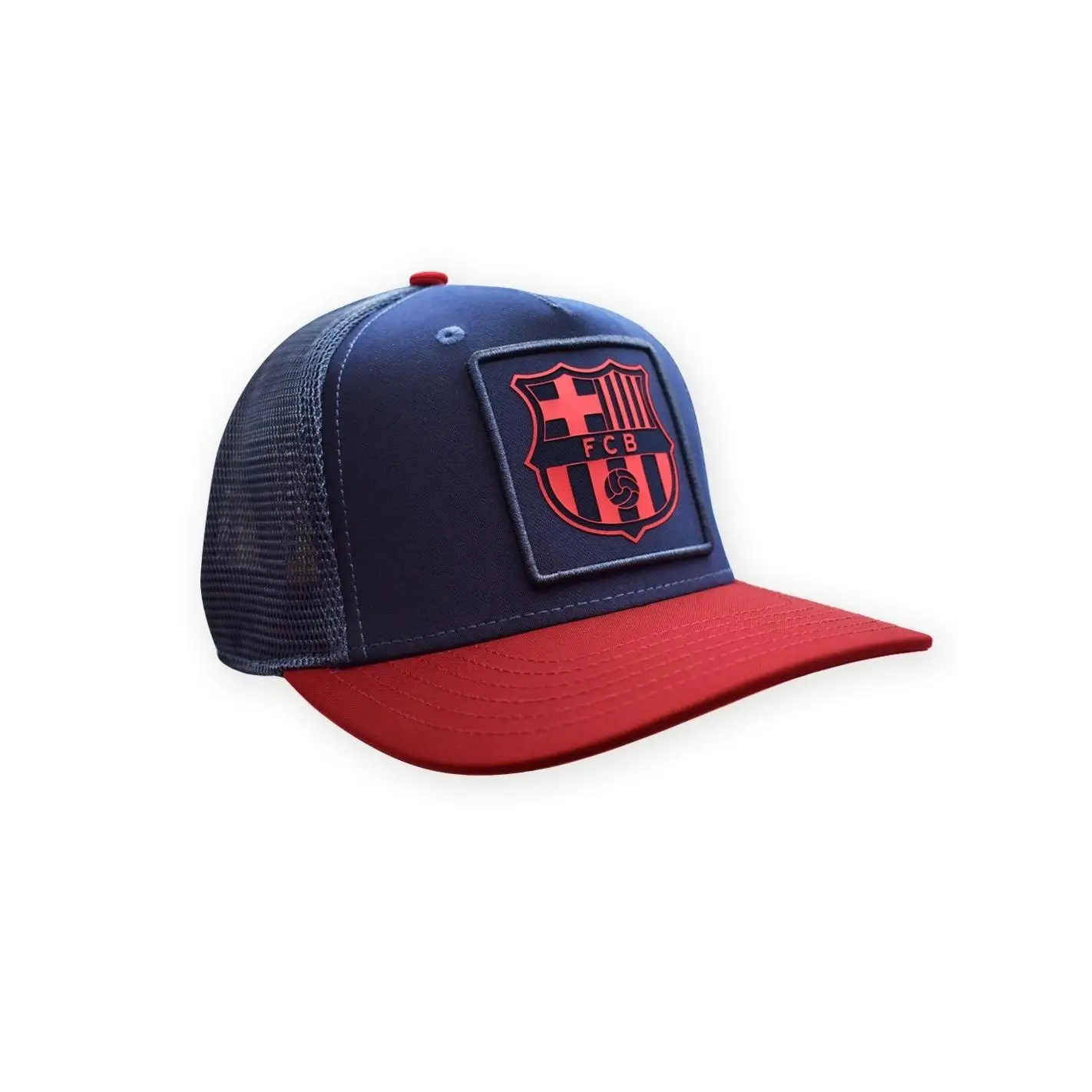 FC Barcelona - Gorra Barça Patch - Color Azul Marino - Licencia Oficial - Talla Adulto