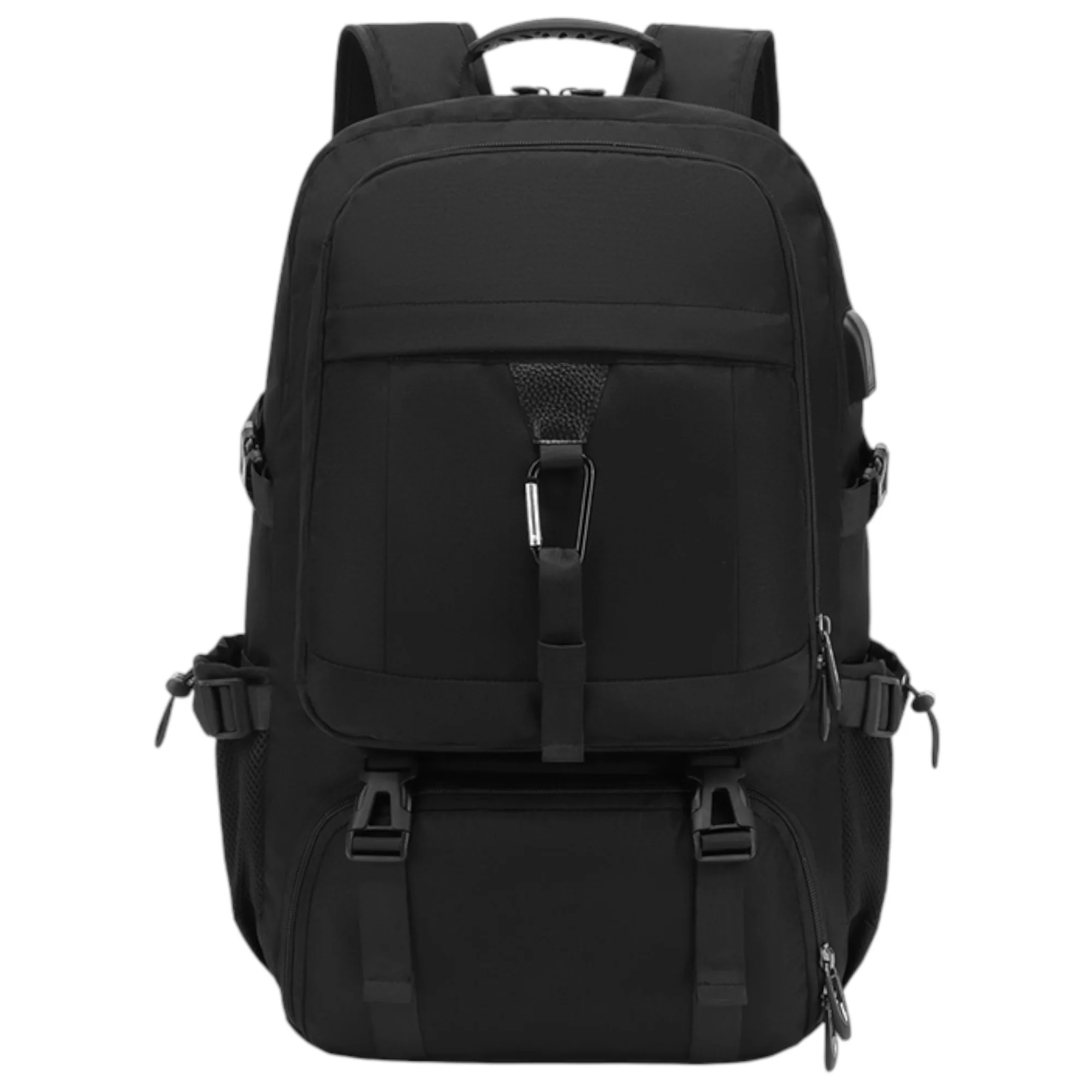 Travel backpack for avin cabin 45x36x20 for vueling, easyjet, ryanair waterproof and spacious hand luggage with shoe compartment and multifunctional anti-theft backpack for travel (2499 026-001)