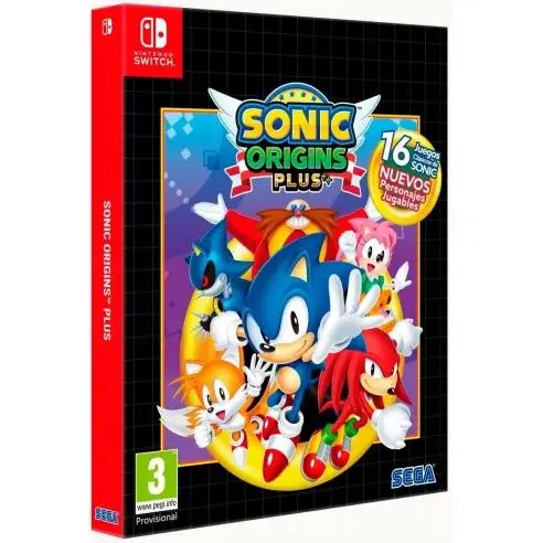 Sonic origins plus game for nintendo switch
